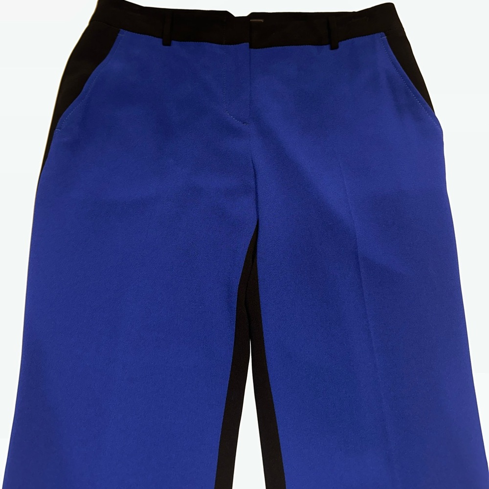 BCBG Blue and black pants